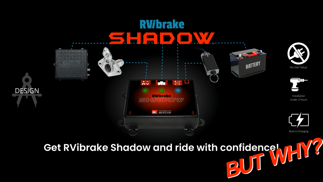 RVibrake Shadow turns nightmare installs into a dream. 😳🌩️ ➡️ 😁🏝️ - RVi